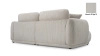 Nowoczesna sofa do salonu Chacco 206x102 cm z poduchami, tapicerowane plecy
