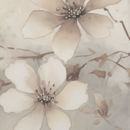 POŚCIEL FLORIN 220 X 200 CM BEŻOWY