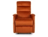 Fotel rozkładany Solon M Velvet cynamonowy