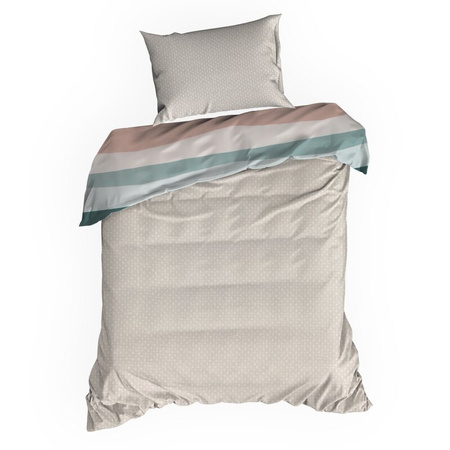 KOMPLET POŚCIELI ESPRIT 04 160 X 200 CM BEŻOWY