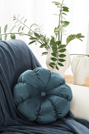 POSZEWKA FLOWER 41 O 37 CM NIEBIESKI