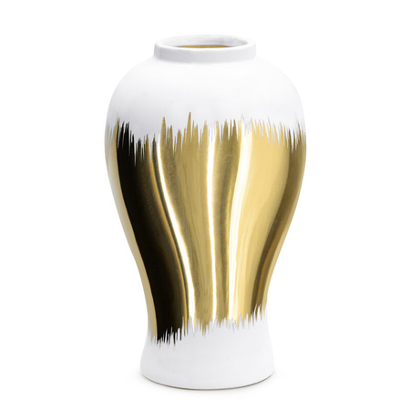 WAZON DEKORACYJNY TALA (01) FI 17 X 26 CM BIAŁY