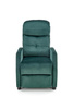 FELIPE 2 fotel wypoczynkowy ciemny zielony (2p=1szt)