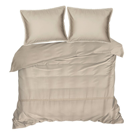 KOMPLET POŚCIELI RETRO 5 160 X 200 CM BEŻOWY