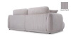Nowoczesna sofa do salonu Chacco 206x102 cm z poduchami, tapicerowane plecy