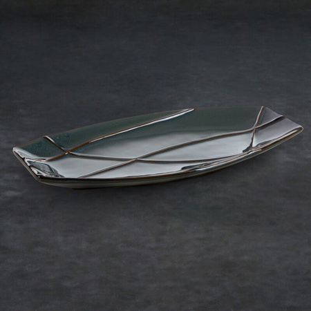 PATERA DEKORACYJNA TEO (01) 41 X 20 X 3 CM TURKUSOWY