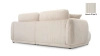 Nowoczesna sofa do salonu Chacco 206x102 cm z poduchami, tapicerowane plecy