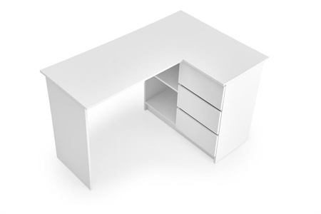 BEGA biurko, biały (2p=1szt)