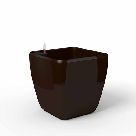 Quadra reprezentacyjna donica w kolorze mocha z wkładem nawadniającym 45x45x42