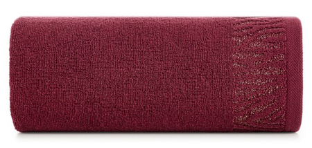 RĘCZNIK MARGO (06) 70 X 140 CM BORDOWY