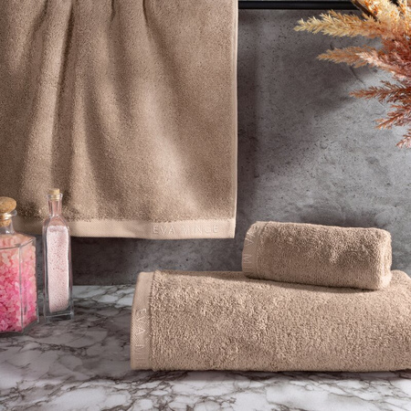 KOMPLET RĘCZNIKÓW VENUS 46 X 36 X 7 CM PUDROWY