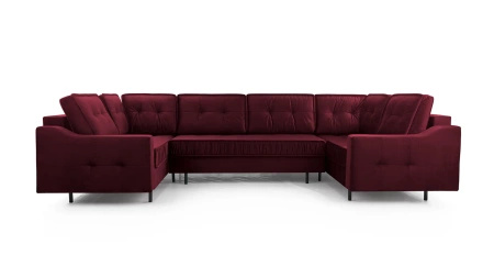 Narożnik AKITA U 365x185 cm z funkcją spania