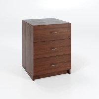 Kontener do biurka 54x587x70 cm bez intarsji dąb kasztanowy CUBE