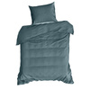 KOMPLET POŚCIELI SATYNOWEJ VERA 140 X 200 CM MORSKI