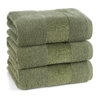 RĘCZNIK IRIS (07) 70 X 140 CM CIEMNOZIELONY