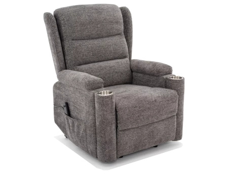 Fotel rozkładany Minos Raven szary