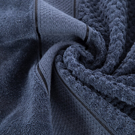 RĘCZNIK JESSI (08) 70 X 140 CM GRANATOWY