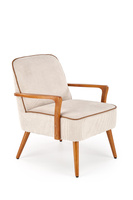 PASTORE fotel wypoczynkowy jasny beż / jasny orzech (1p=1szt)