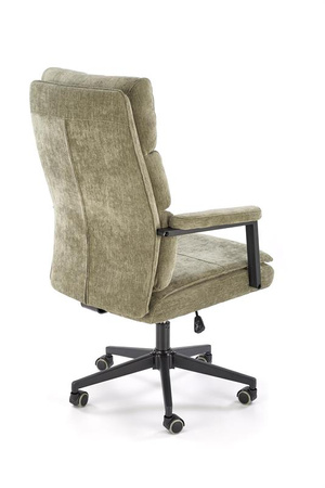 ADRIANO fotel obrotowy oliwkowy