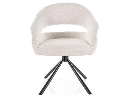 Zestaw 2 krzeseł Borgo Raven beżowy