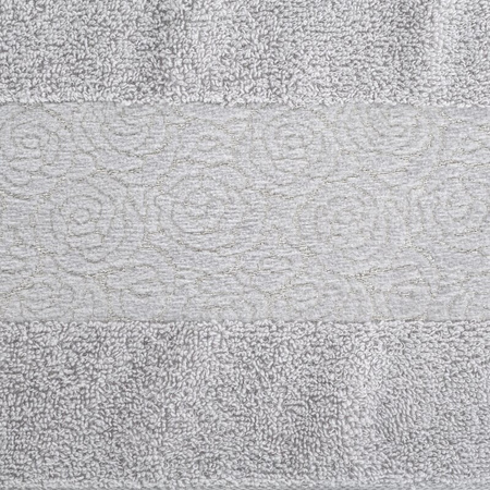 RĘCZNIK IRIS (02) 70 X 140 CM SREBRNY