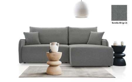 Narożnik MIRABELLA 198x150 cm z funkcją spania