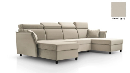 Narożnik MORIS U 296x161 cm z funkcją spania