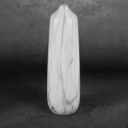 WAZON DEKORACYJNY MIJA (01) O 13 X 42 CM KREMOWY