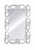 Lustro Renee 80/120cm prostokątne wykwintne w ażurowej ramie