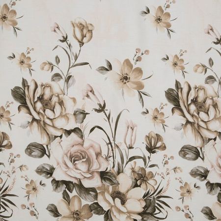 KOMPLET POŚCIELI SATYNOWEJ SPRING 41 140 X 200 CM JASNOKREMOWY