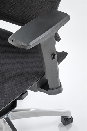 MARCUS fotel gabinetowy czarny