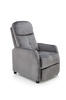FELIPE 2 fotel wypoczynkowy popielaty (2p=1szt)