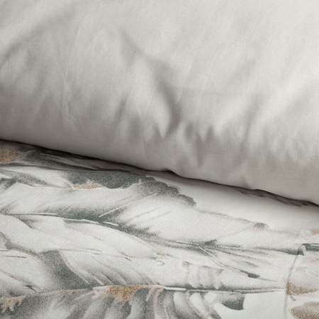 KOMPLET POŚCIELI BAWEŁNIANEJ LAYLA 160 X 200 CM BIAŁY