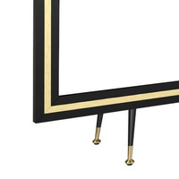 czarny || dąb naturalny || srebrne detale || złote detale