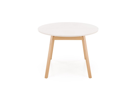 RUBEN stół kolor blat - kaszmir, nogi - naturalny (102-142x102x75 cm) (2p=1szt)