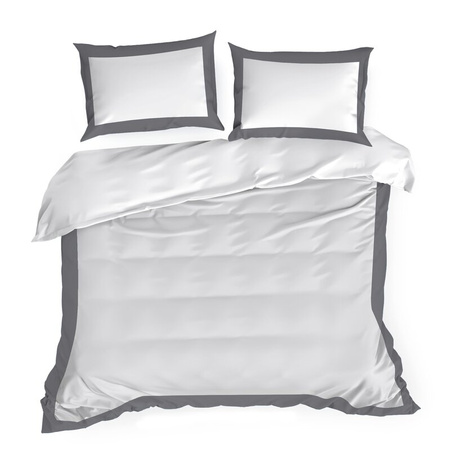 KOMPLET POŚCIELI LAURA 160 X 200 CM BIAŁY