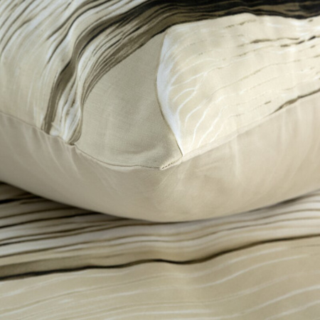 KOMPLET POŚCIELI SATYNOWEJ SPRING 78 140 X 200 CM JASNOBEŻOWY