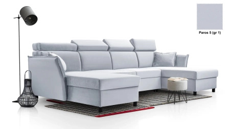 Narożnik MORIS U 296x161 cm z funkcją spania