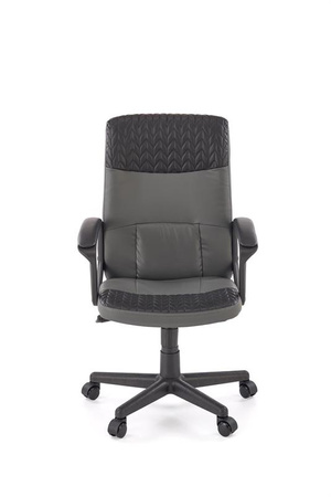 BJORN fotel obrotowy czarno-popielaty