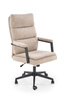ADRIANO fotel obrotowy beżowy