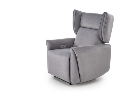 GELATO fotel wypoczynkowy popielaty (2p=1szt)