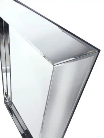 Lustro klasyczne Gatto 66/90cm prostokątne w prostej ramie z mniejszych lustrzanych fragmentów