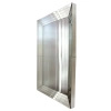 Lustro Nike glamour 90/150cm prostokątne w ramie z fazowanych lustrzanych elementów