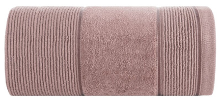 RĘCZNIK EMMA (05) 70 X 140 CM PUDROWY RÓŻ