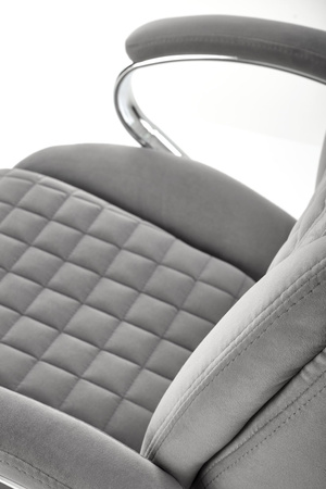 KING 2 fotel gabinetowy, tkanina popielaty (1p=1szt)