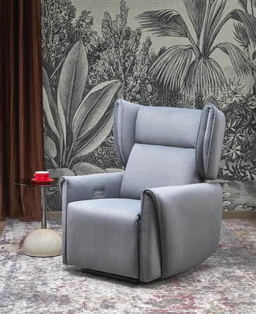 GELATO fotel wypoczynkowy popielaty (2p=1szt)