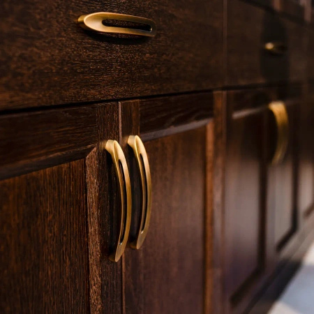 Biblioteczka klasyczna do biura 37x180x230 cm dąb czekoladowy/ kasztanowy Classic