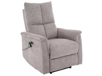 Fotel rozkładany Neptun M Brego szary