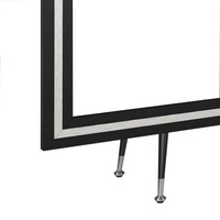 czarny || dąb naturalny || srebrne detale || złote detale