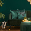 POSZEWKA ROYAL 2 45 X 45 CM CIEMNOZIELONY